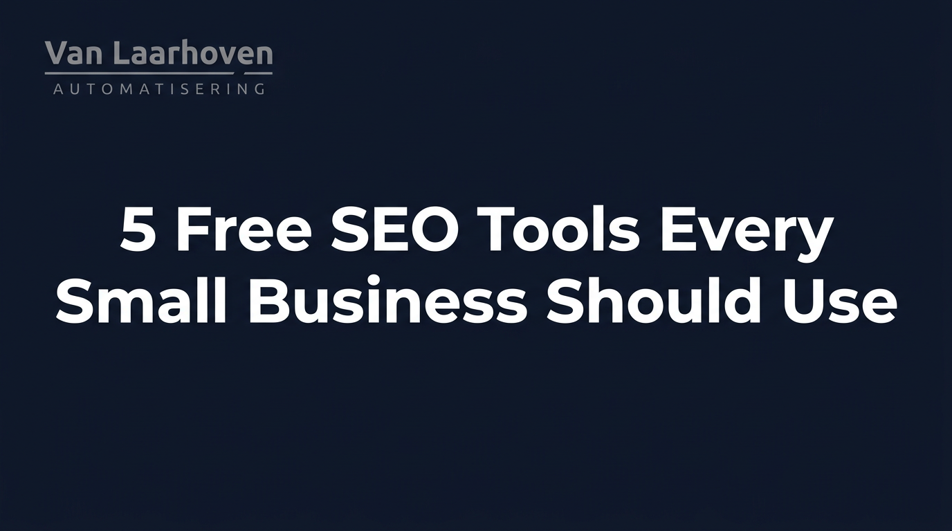 5 Free SEO Tools Every Small Business Should Use