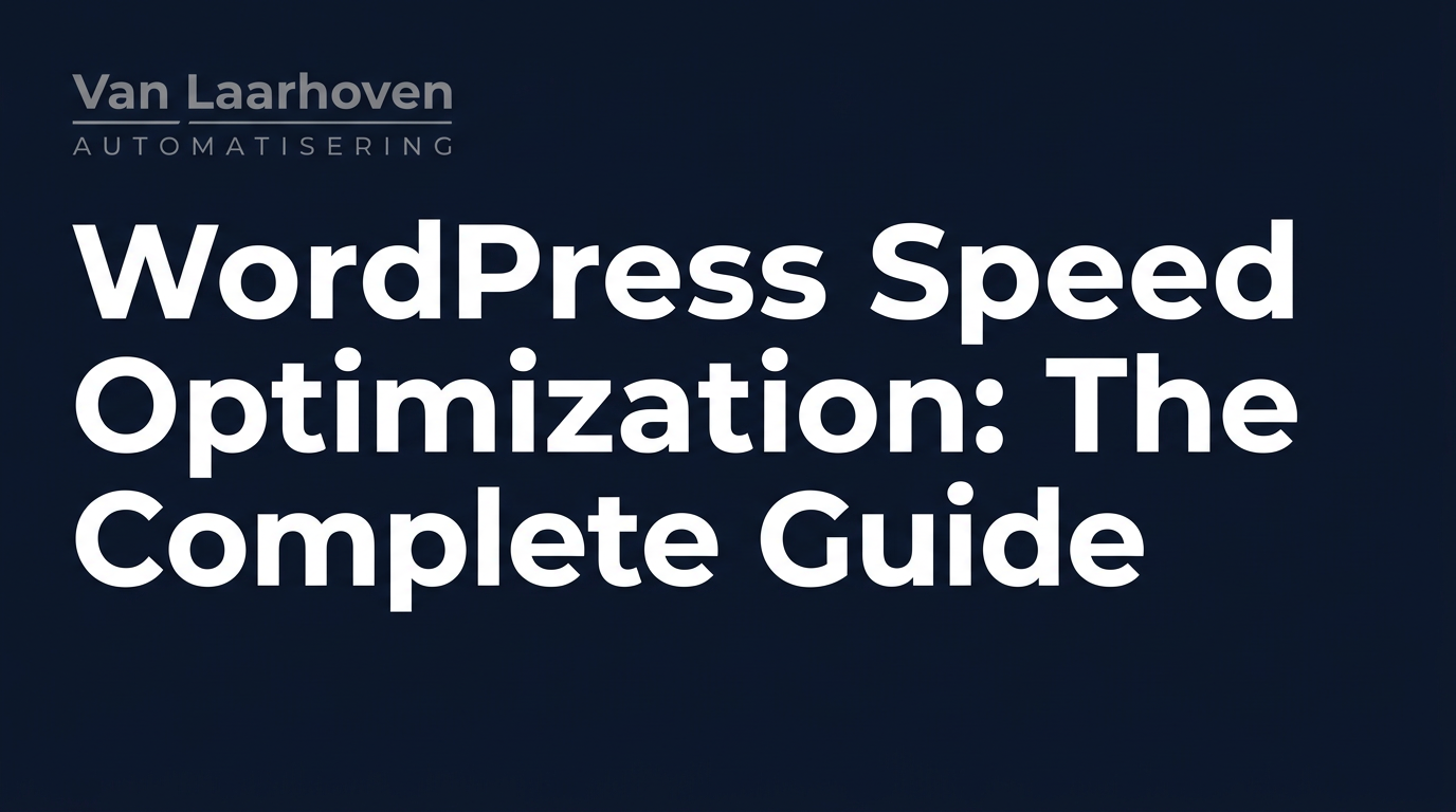 WordPress Speed Optimization Guide 2026